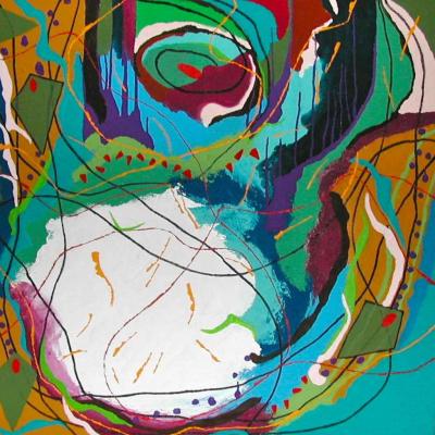 2007 - Acrylique sur toile 100x100