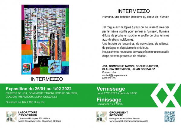Exposition Intermezzo - Janvier 2022